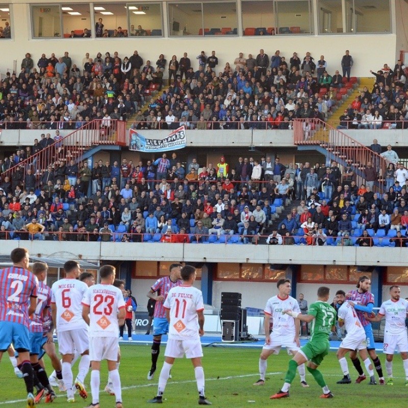 Enjoy the Catania vs Monterosi Tuscia Match from Elite Gallery Seat + VIP Hospitality 