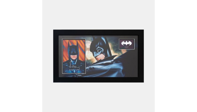 Batman Forever Montage Signed by Val Kilmer