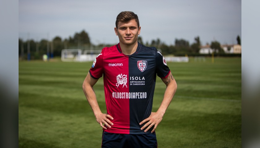Special Shirt Worn by Barella for Cagliari-Juventus Match