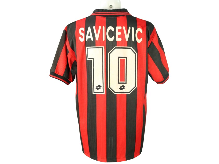 Savicevic Official AC Milan Shirt, 1997/98