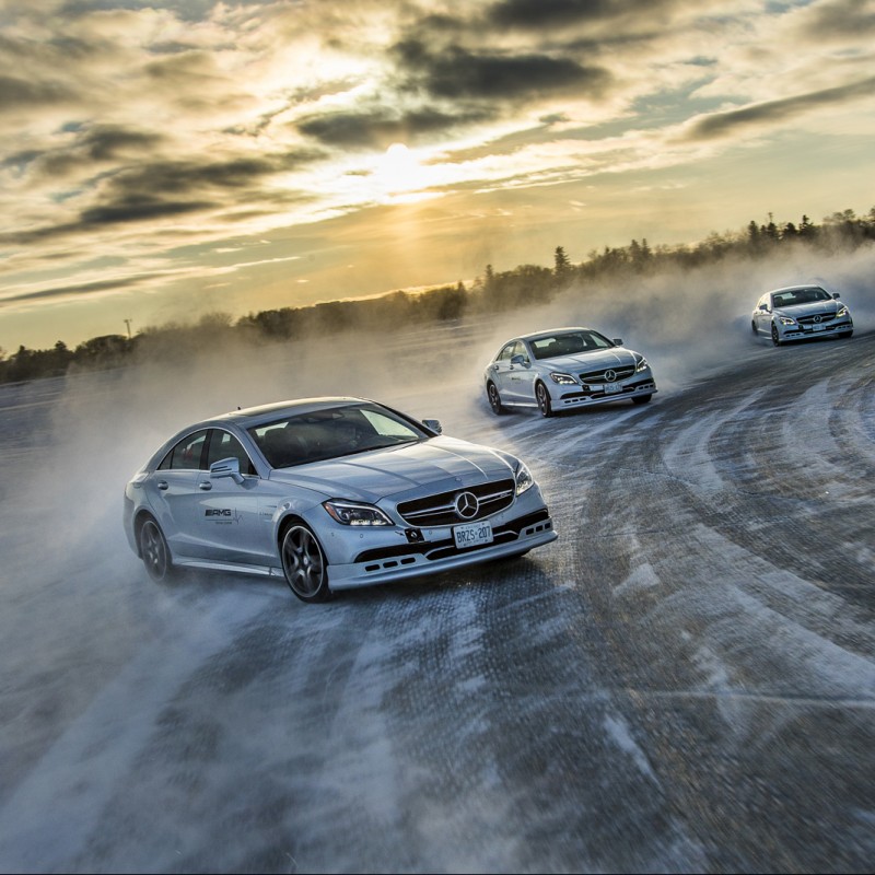 AMG Winter Sporting Driving Course