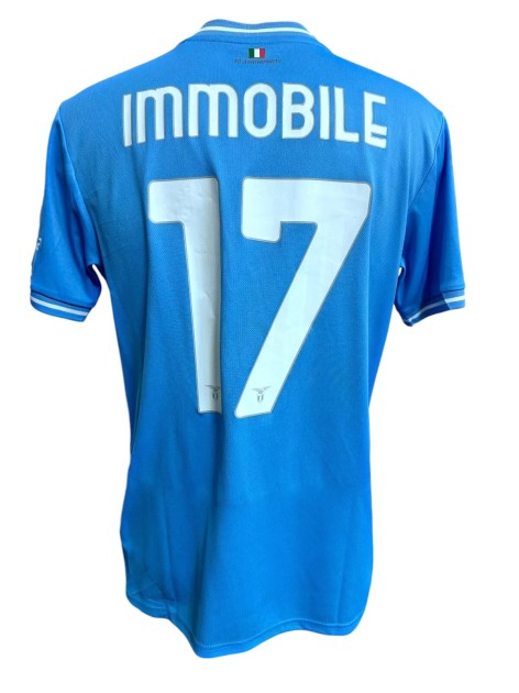 Maglia Immobile unwashed Lazio vs Atletico Madrid 2023 