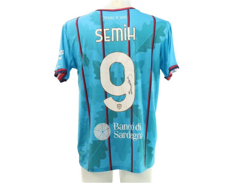 Semih's Signed Unwashed Shirt, Juventus vs Cagliari 2025