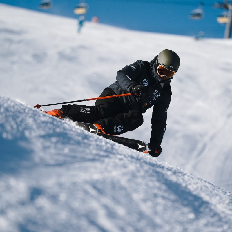 Ski safari per due persone a St. Moritz con Giorgio Rocca Ski Academy