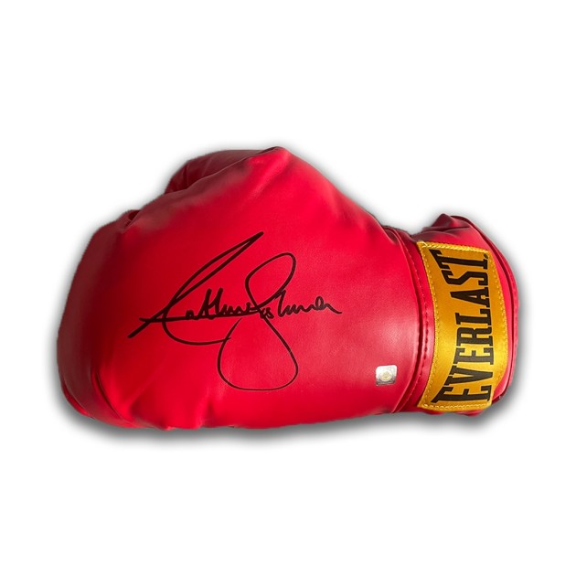 Anthony Joshua's Signed Boxing Glove