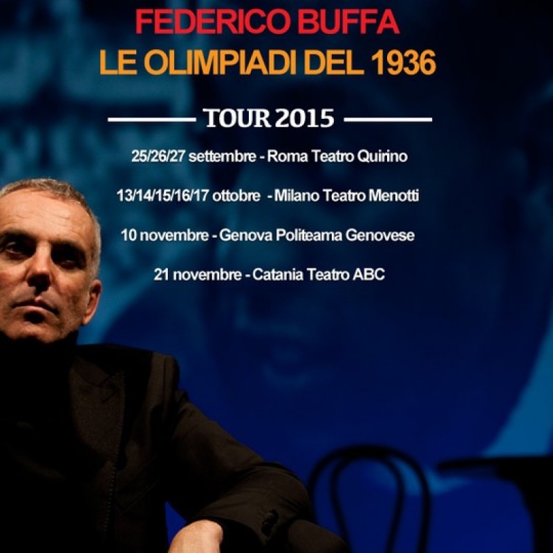 Meet Federico Buffa backstage at his play