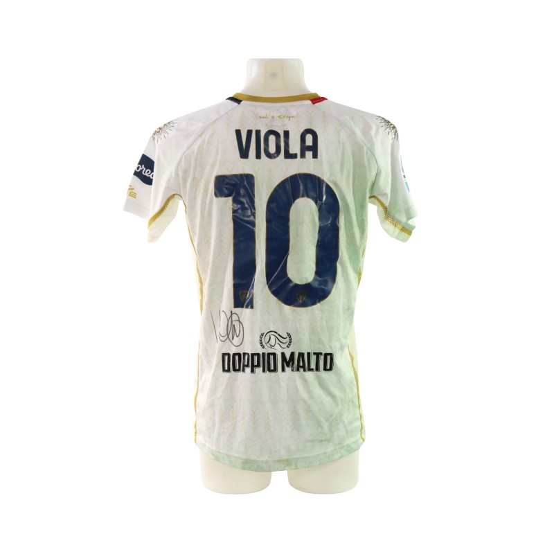 Viola's Signed Unwashed Shirt, Milan vs Cagliari 2025