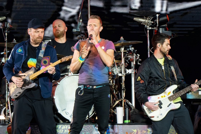 Two Grandstand Tickets For Coldplay In Rome, July 2024 CharityStars