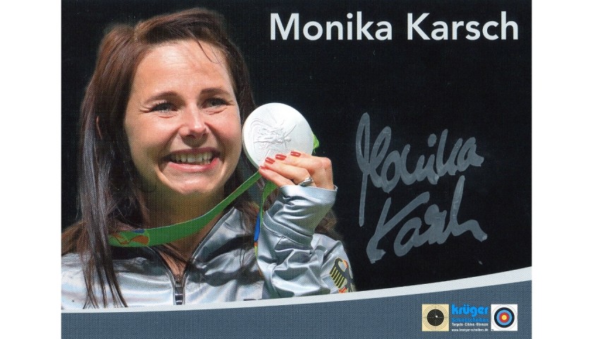 Monika Karsch Signed Postcard