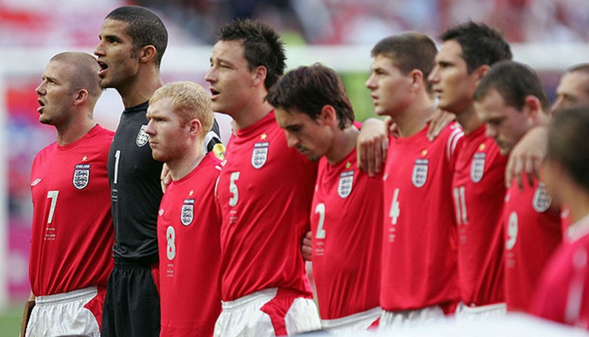 Owen's Official England Signed Shirt, Euro 2004