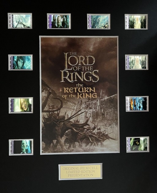 Maxi Card con frammenti originali della pellicola LOTR - Return of the King