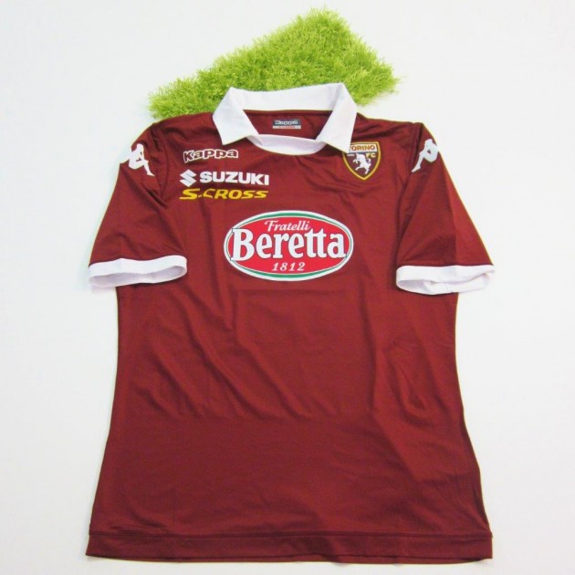 Torino shirt, 2013/2014 - signed by Immobile 