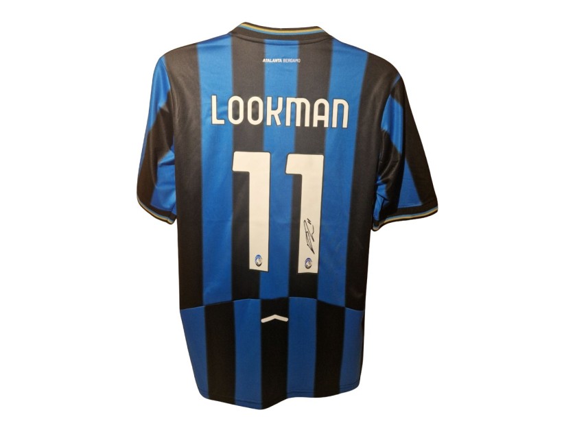 Ademola Lookman Atalanta 2025/26 Signed Shirt