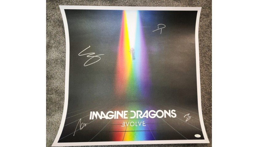 Imagine Dragons Signed Lithograph