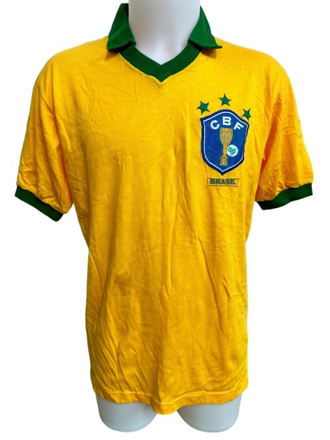 【激レア】【非売品】80s XEROX（ゼロックス）ユニフォーム Zico's Brazil Replica Shirt, 1980s - CharityStars