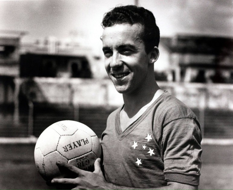 Tostao's Cruzeiro Worn Shirt, 1971