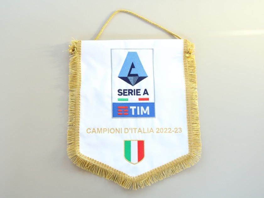 Napoli's Champions of Italy Official Commemorative Pennant, 2022/23