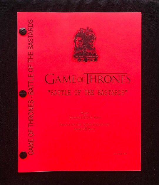 Original Script - Game Of Thrones