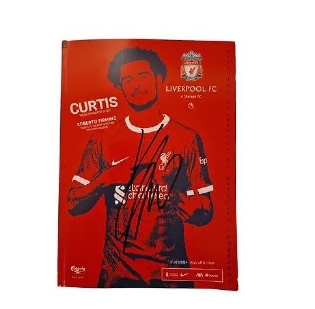 Jurgen Klopp Signed Liverpool Football Programme