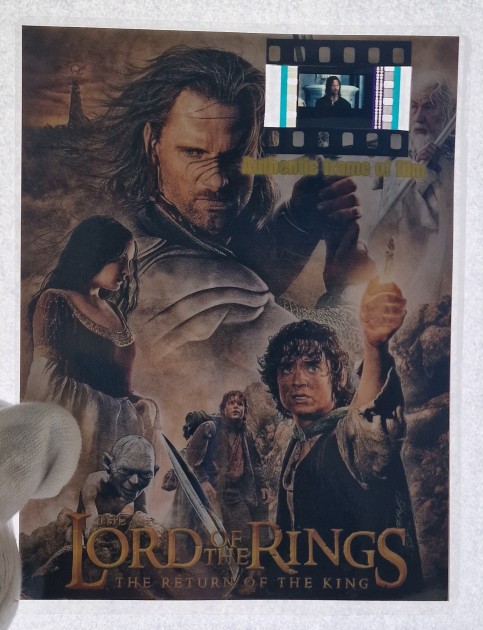 Card with Original Fragment from the film "The Lord of the Rings - The Return of the King"