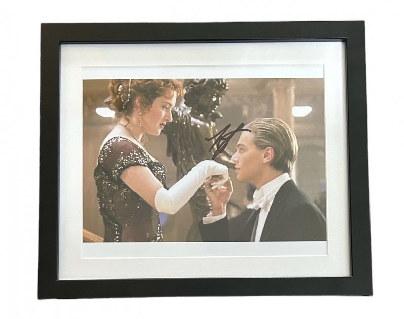 Leonardo DiCaprio Signed and Framed Photograph