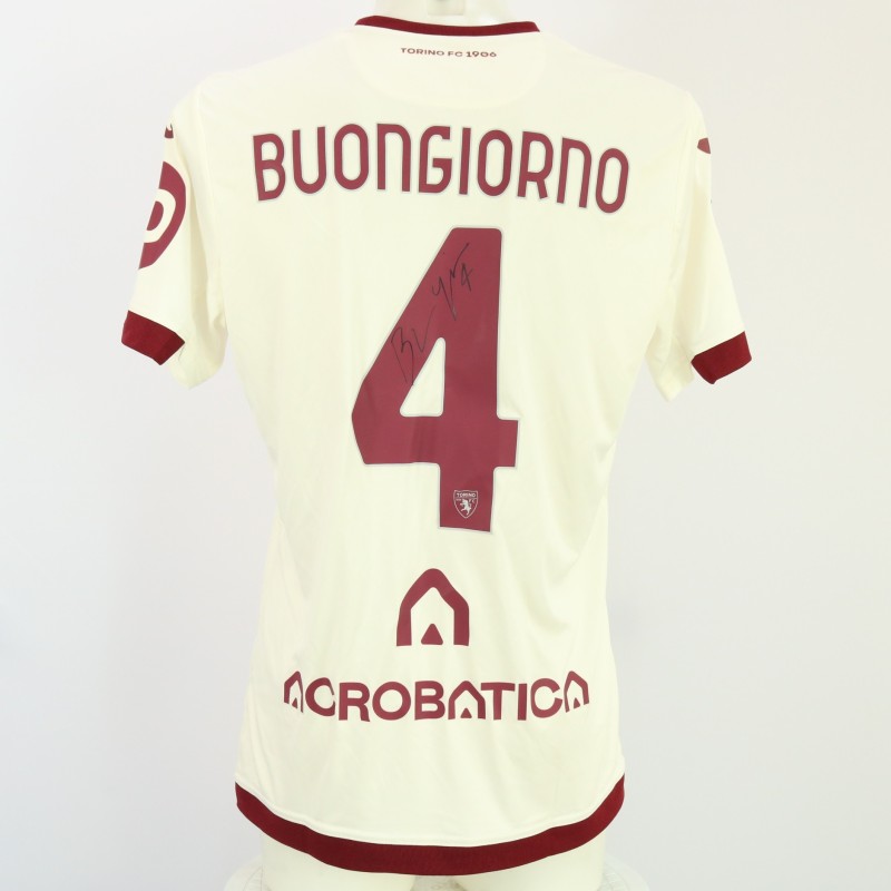 Maglia Buongiorno unwashed Atalanta vs Torino 2024 - Autografata