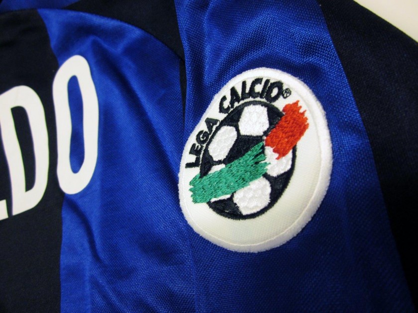 Ronaldo's Inter Worn and Unwashed Shirt, 2001/02 - CharityStars