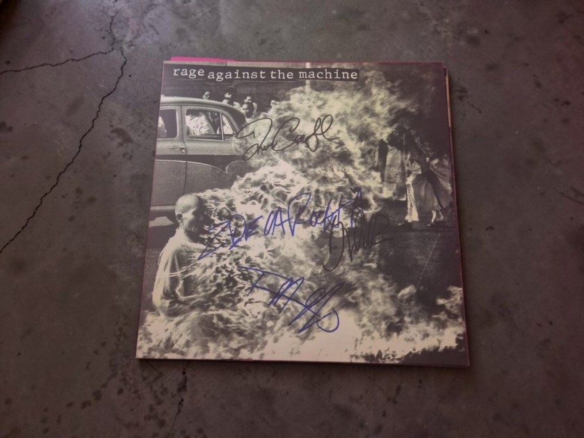 Rage Against The Machine Signed Vinyl LP