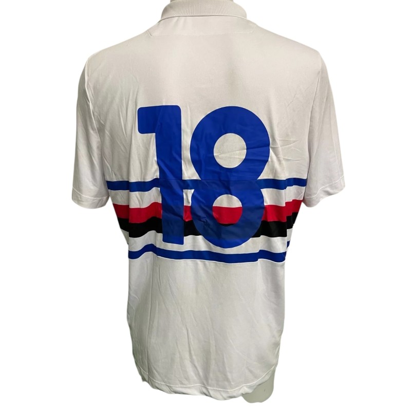 Sampdoria National Youth Football Team's Collection of Five Match-Worn Shirts