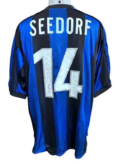 Seedorf's Inter Signed Match Shirt, 1999/00 
