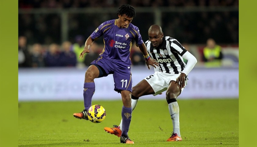 Cuadrado's Fiorentina Signed Match Shirt, 2014/15