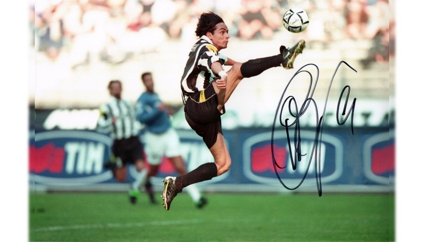 Filippo Inzaghi Signed Photograph