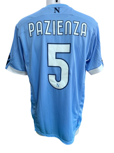 Pazienza's Match Worn Shirt, Napoli vs Lazio 2011
