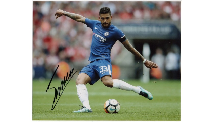 Fotografia autografata da Emerson Palmieri