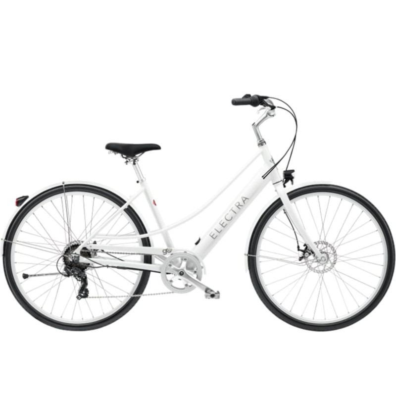 Bicicletta Electra Loft Go! Step-Thru Bianca