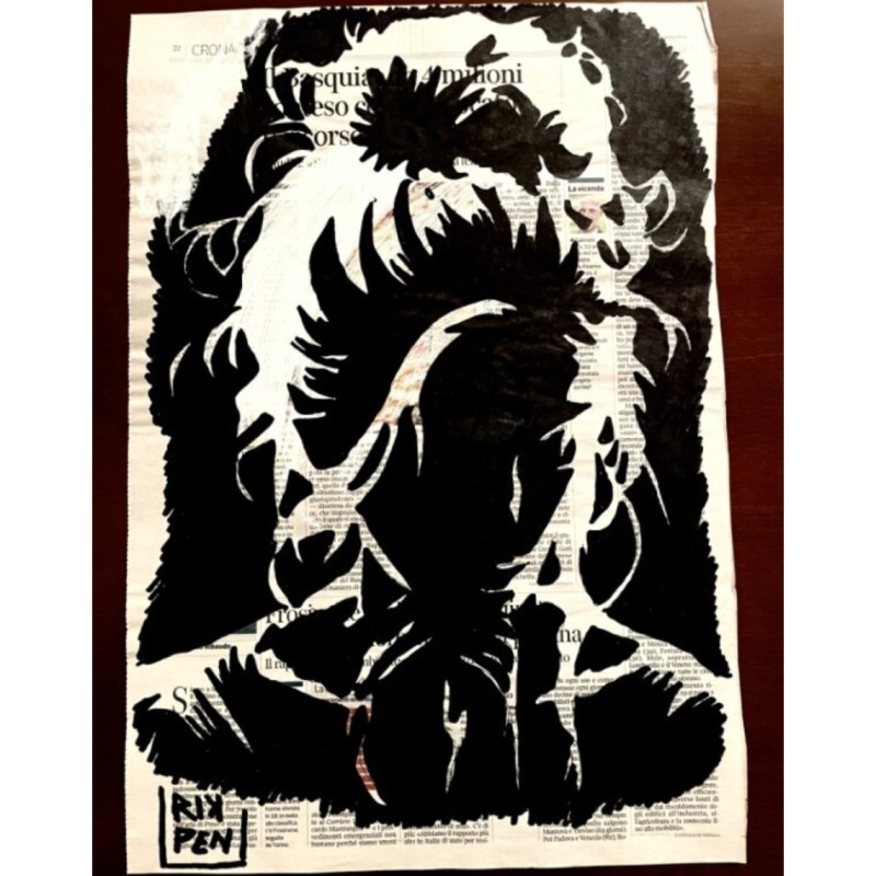 Girl: Unique Work on RikPen's Newspaper