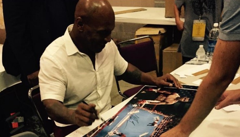 Limited Edition Book Signed by Boxer Mike Tyson