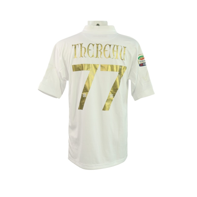 Thereau's Match-Issued Shirt Chievo Verona vs Roma, 2012 - Christmas Edition