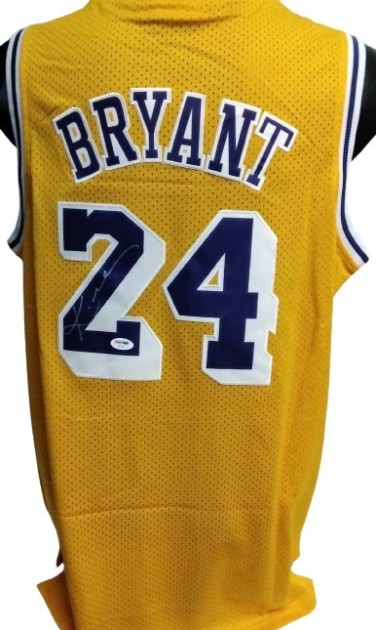 Kobe Bryant Los Angeles Lakers Signed Replica Jersey, 2007/08