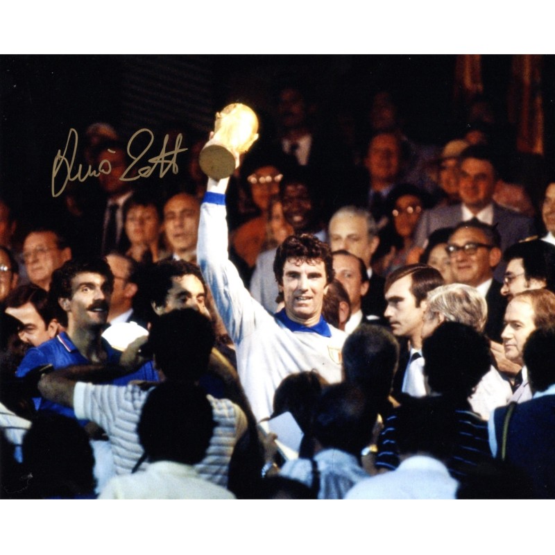 Fotografia autografata da Dino Zoff