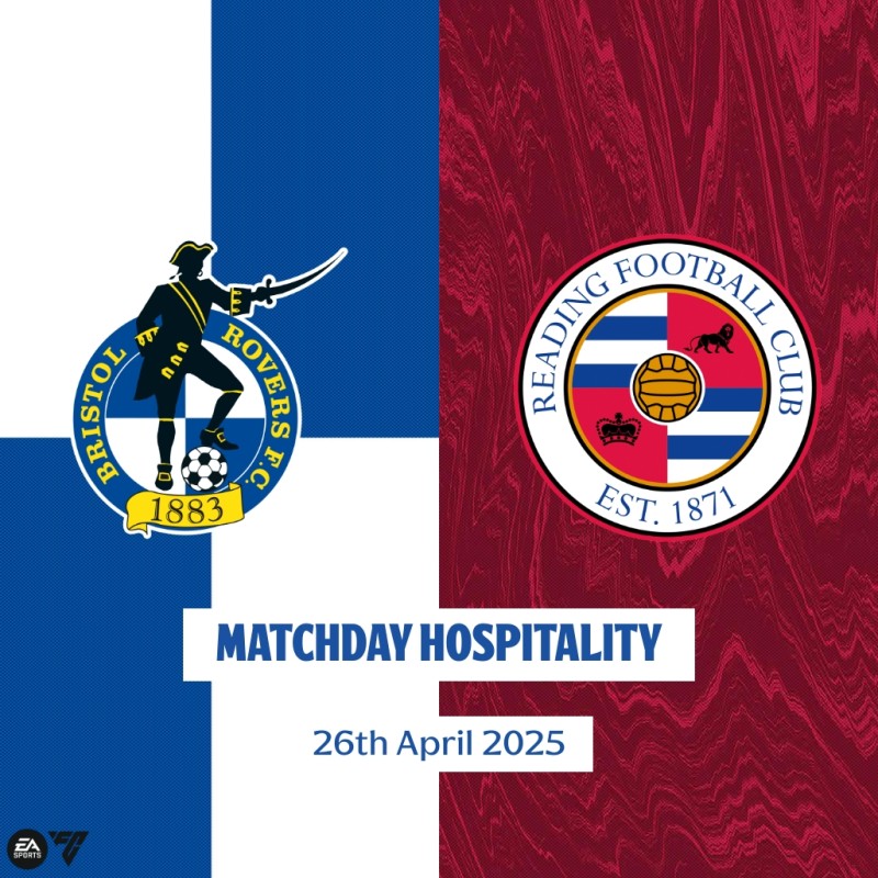 Bristol Rovers v Reading FC Seat Unique Suite Hospitality Tickets X 2