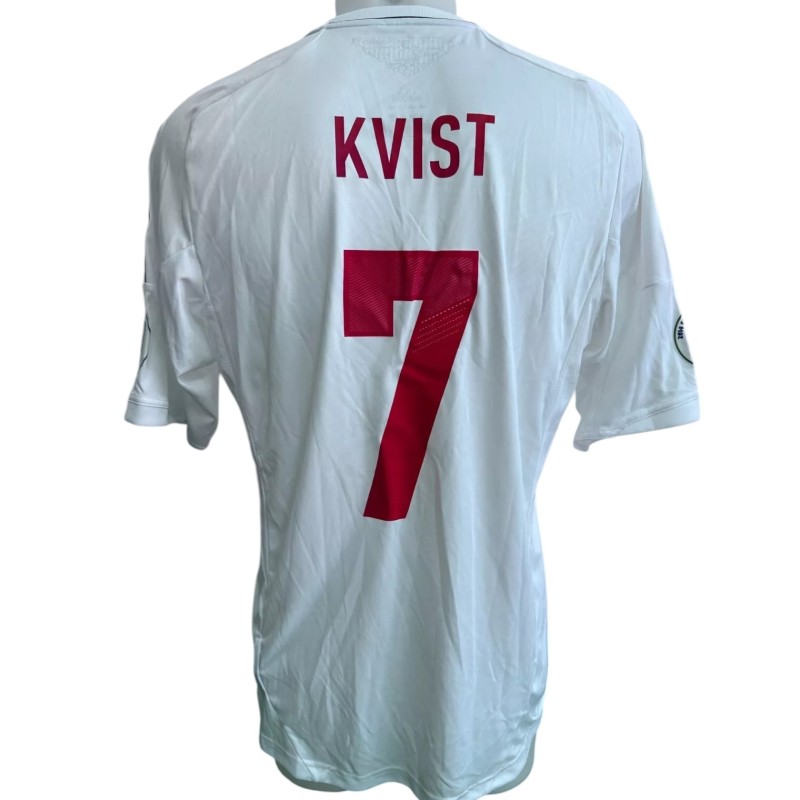 Kvist's Match-Issued Shirt, Italy vs Denmark 2012