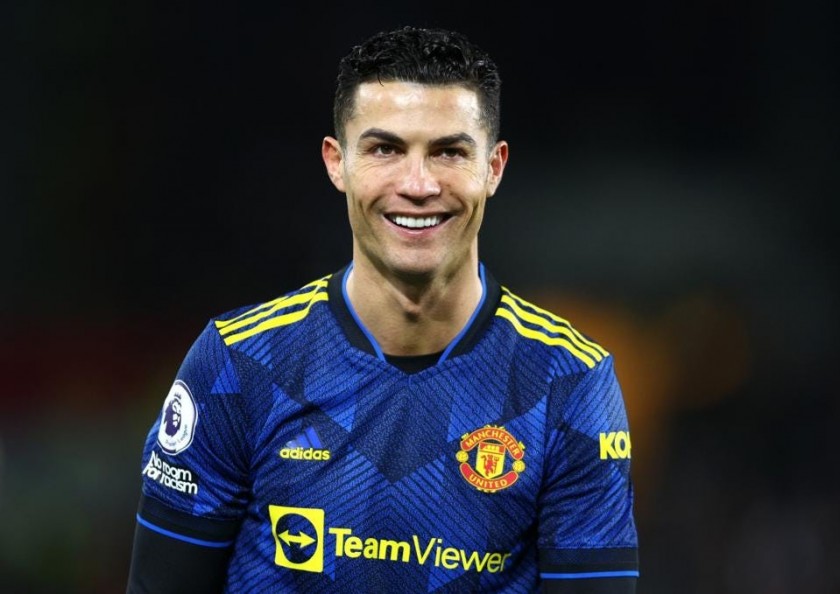 Cristiano Ronaldo Official Manchester United Signed Shirt, 2021/22 