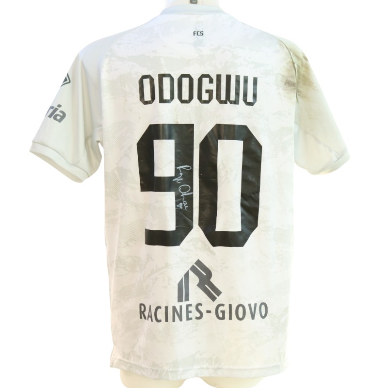 Odogwu's Signed Unwashed Shirt, Sudtirol vs Sassuolo 2024