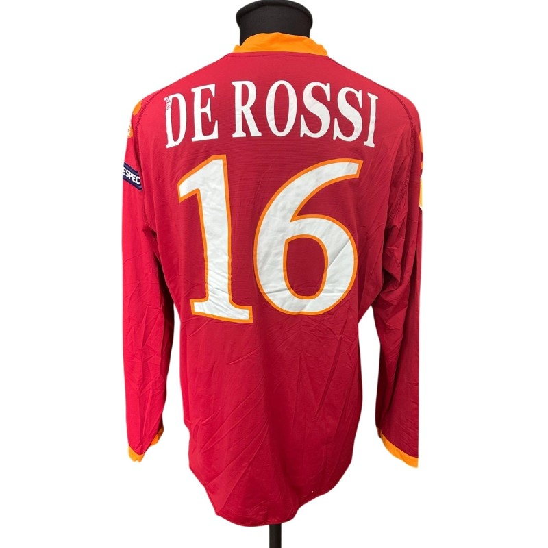 De Rossi's Roma Unwashed Shirt, Europa League 2009/10