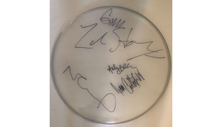Oasis Classic Lineup Fully Signed Drumskin