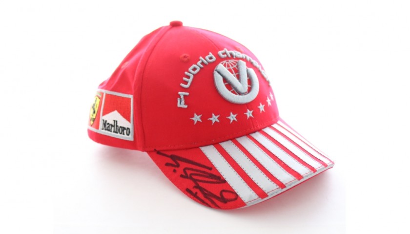 FERRARI MICHAEL Schumacher Cap Puma Avec +++ Signature ++ Superbe Et Rare EUR 299,00 - FR