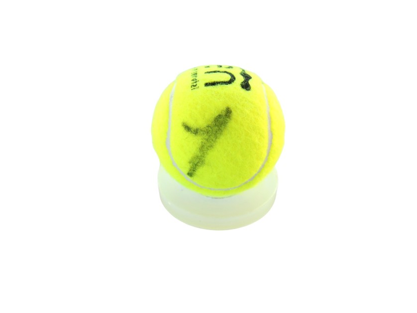 Tennis Ball - Signed by Jannik Sinner