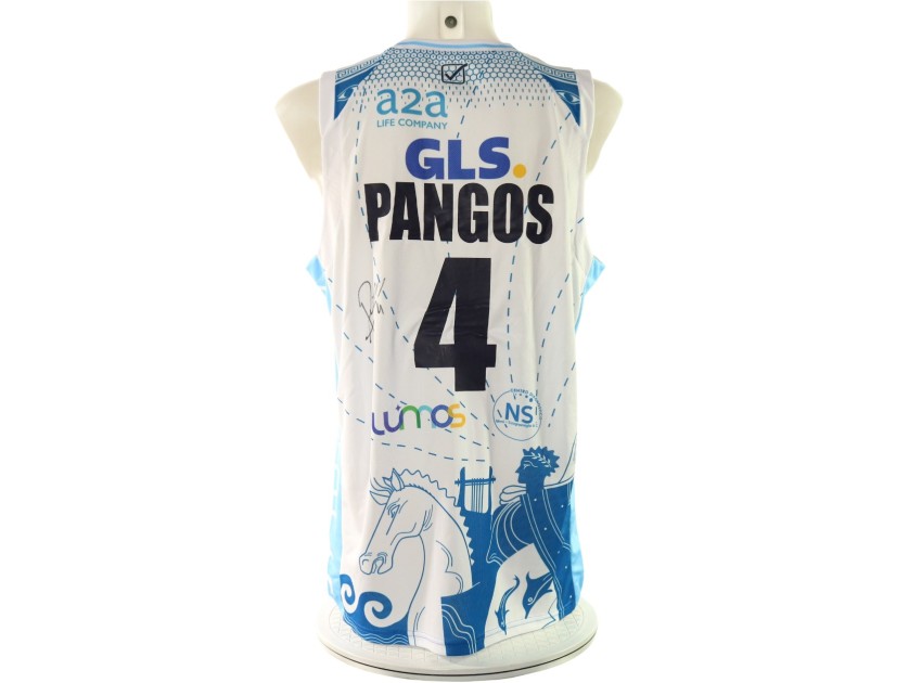 Completo Pangos Unwashed Napoli Basket vs Scafati 2024 - Autografato