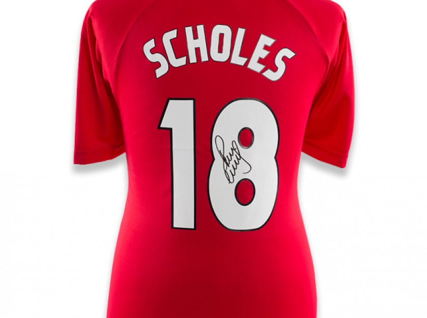 Paul scholes store manchester united jersey